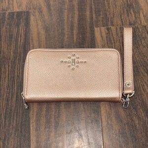 🤩 3 FOR $25 🤩 Elegant Rose Gold Wristlet Wallet